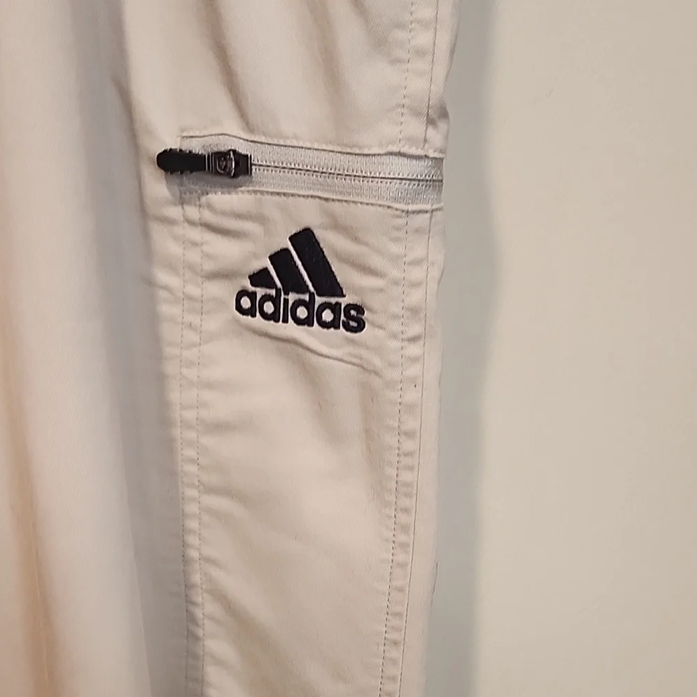 adidas Men's Light Cream Cargo Pants